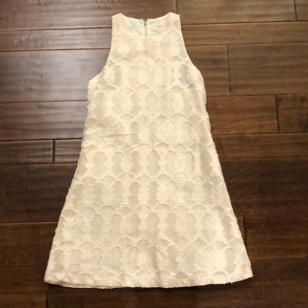 Everly - Sz Small - Cream Lace Dress